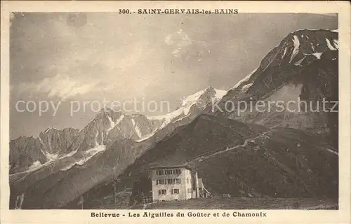 Saint Gervais les Bains Hotel Bellevue Les Aiguilles du Gouter et de Chamonix Kat. Saint Gervais les Bains