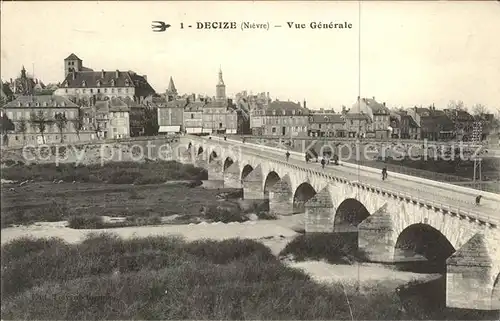 Decize Vue generale Pont Kat. Decize