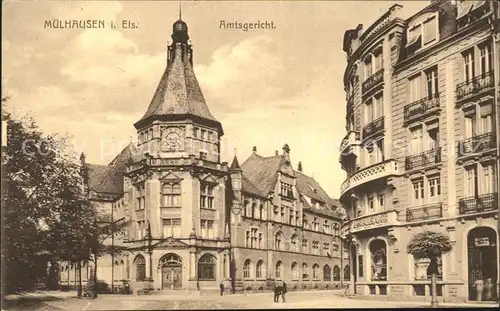 Muelhausen Elsass Amtsgericht Kat. Mulhouse