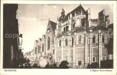 Mayenne Eglise Notre Dame Kat. Mayenne