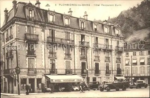 Plombieres les Bains Vosges Hotel Restaurant Curin Kat. Plombieres les Bains