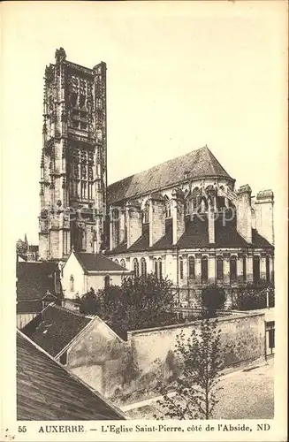 Auxerre Eglise Saint Pierre Abside Kat. Auxerre