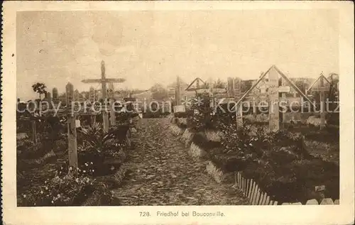 Bouconville Ardennes Friedhof 1. Weltkrieg Grande Guerre / Bouconville /Arrond. de Vouziers