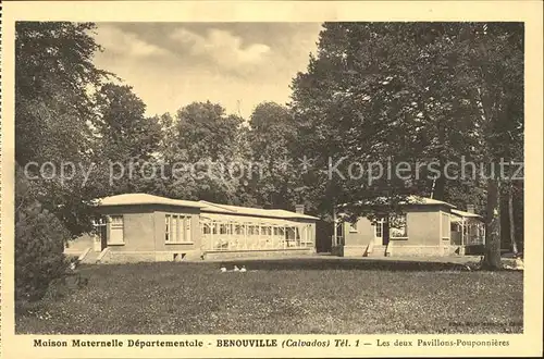 Benouville Calvados Maison Maternelle Departementale Pavillons Pouponnieres Kat. Benouville