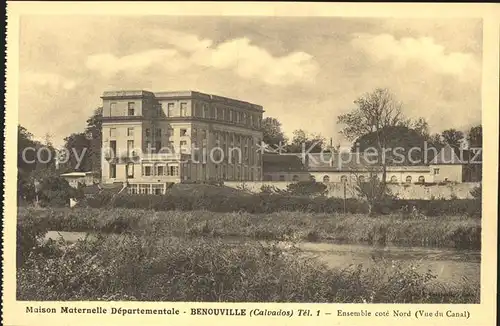 Benouville Calvados Maison Maternelle Departementale Cote Nord Kat. Benouville