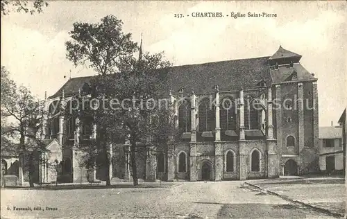 Chartres Eure et Loir Eglise Saint Pierre Kat. Chartres