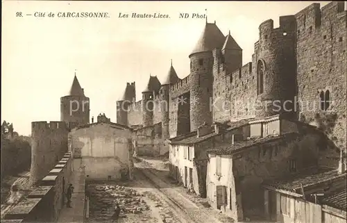 Carcassonne La Cite Les Hautes Lices Kat. Carcassonne