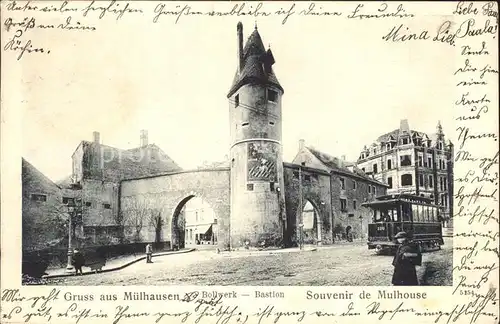 Mulhouse Muehlhausen Bollwerk Bastion Kat. Mulhouse