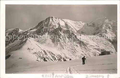 Chamonix Mont Blanc et Bionassay Kat. Chamonix Mont Blanc