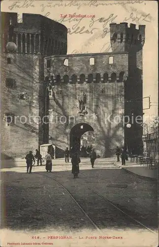 Perpignan La Porte Notre Dame Kat. Perpignan