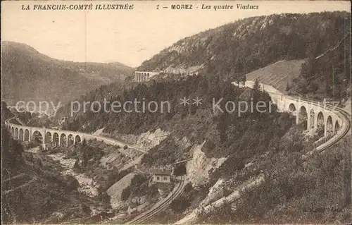 Morez Les quatre Viaducs Kat. Morez