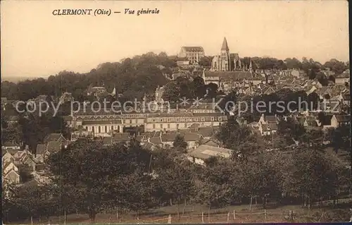 Clermont Oise Vue generale Kat. Clermont