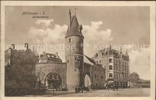 Muelhausen Elsass Bollwerkturm Tour Kat. Mulhouse