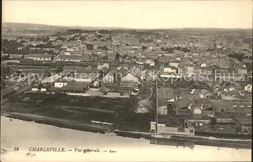 Charleville Mezieres Vue generale aerienne Kat. Charleville Mezieres