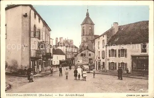 Saint Loup sur Semouse Rue Aristide Briand Eglise Kat. Saint Loup sur Semouse