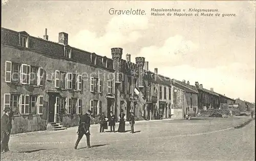 Gravelotte Moselle Napoleonshaus Kriegsmuseum Maison Napoleon Musee de guerre Kat. Gravelotte