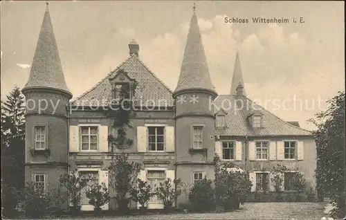 Wittenheim Chateau Schloss Kat. Wittenheim