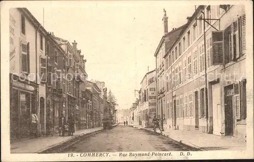 Commercy Meuse Rue Raymond Poincare Kat. Commercy