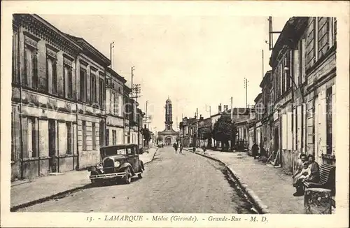 Lamarque Grande Rue Voiture Kat. Lamarque
