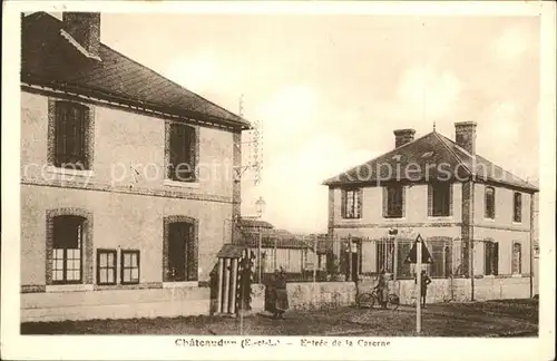 Chateaudun Entree de la Caserne Wache Kat. Chateaudun