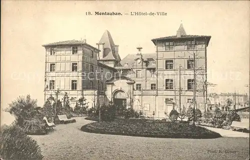 Montauban Hotel de Ville Kat. Montauban