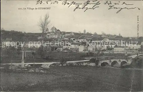 Gudmont Villiers Vue generale du village Kat. Gudmont Villiers