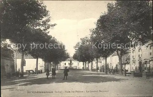 Chateauroux Indre Place Sainte Helene General Bertrand / Chateauroux /Arrond. de Chateauroux