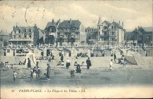 Paris Plage Plage et Villas Kat. Le Touquet Paris Plage