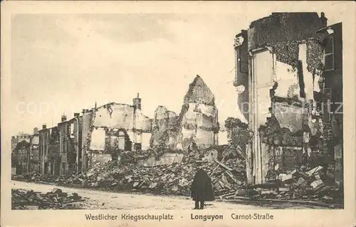 Longuyon Westlicher Kriegsschauplatz 1. Weltkrieg Grande Guerre Kat. Longuyon