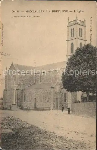 Montauban de Bretagne Eglise Kat. Montauban de Bretagne