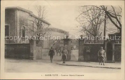 Basse Yutz Caserne General Lecomte Soldats Kat. Yutz