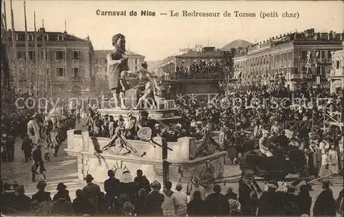 Nice Alpes Maritimes Carnaval Le Redresseur de Torses Kat. Nice