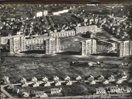 Chalon sur Saone Cites Aubepin Tuilleries vue aerienne Kat. Chalon sur Saone