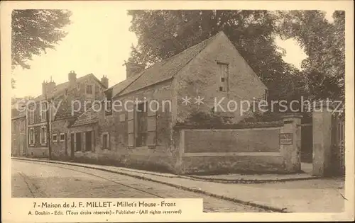 Barbizon Maison de J.F. Millet Kat. Barbizon