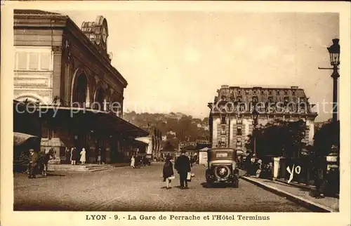 Lyon France Gare de Perrache Hotel Terminus Kat. Lyon