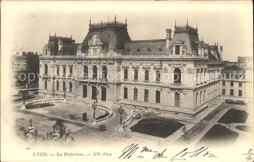 Lyon France Prefecture Kat. Lyon