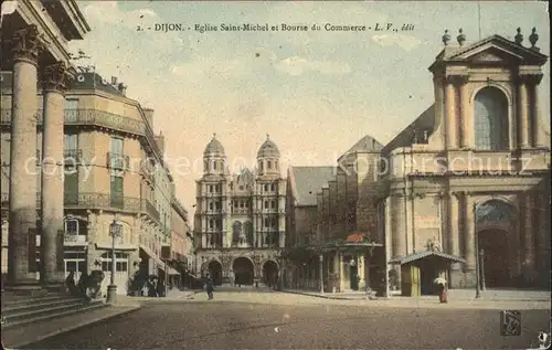 Dijon Cote d Or Eglise Saint Michel Bourse du Commerce Kat. Dijon