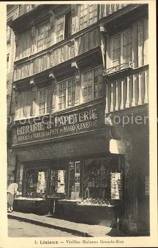 Lisieux Vieilles maisons Grande Rue Kat. Lisieux