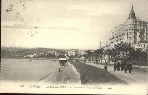 Cannes Alpes Maritimes Carlton Hotel Promenade de la Croisette Kat. Cannes