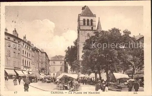 Cahors Place du Marche Tour Kat. Cahors