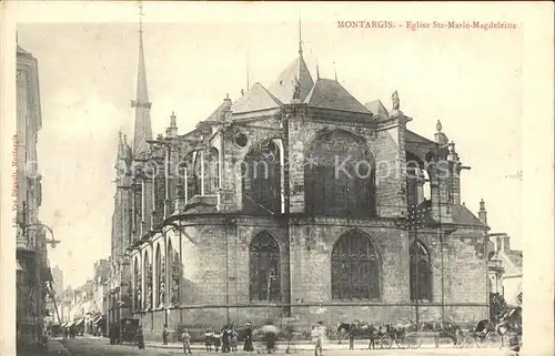 Montargis Loiret Eglise Sainte Marie Magdeleine Kat. Montargis