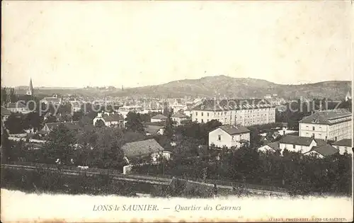 Lons le Saunier Jura Quartier des Casernes Kat. Lons le Saunier