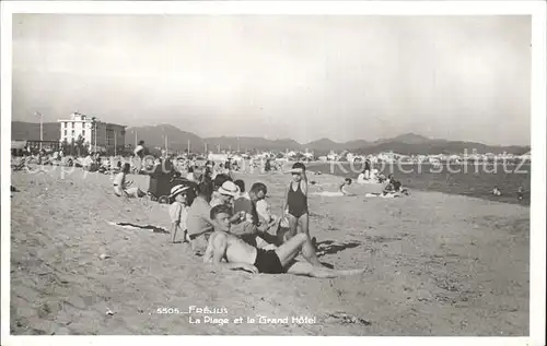 Frejus La Plage et le Grand Hotel Kat. Frejus