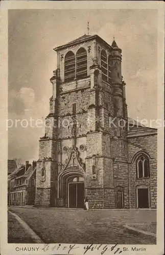 Chauny Aisne Eglise Saint Martin Kat. Chauny