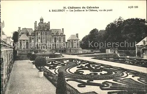 Balleroy Jardins et Chateau Collection Chateaux du Calvados Kat. Balleroy