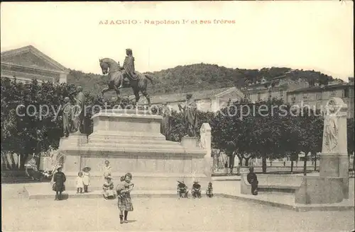 Ajaccio Napoleon I et ses freres Monument Kat. Ajaccio