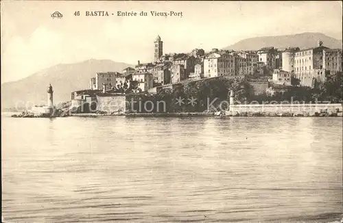Bastia Entree du Vieux Port Kat. Bastia