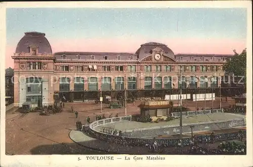 Toulouse Haute Garonne La Gare Matabiau Bahnhof Kat. Toulouse