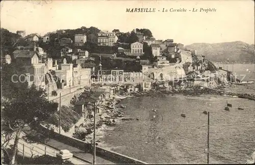 Marseille La Corniche le Prophete Kat. Marseille