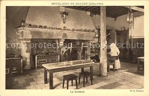 Beaune Cote d Or Burgund Hotel Dieu La Cuisine Kat. Beaune